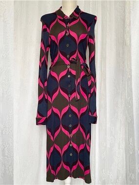 knee length dresses for ladies AQUA Gemma Floral Smocked Dress L  Outlet Designers